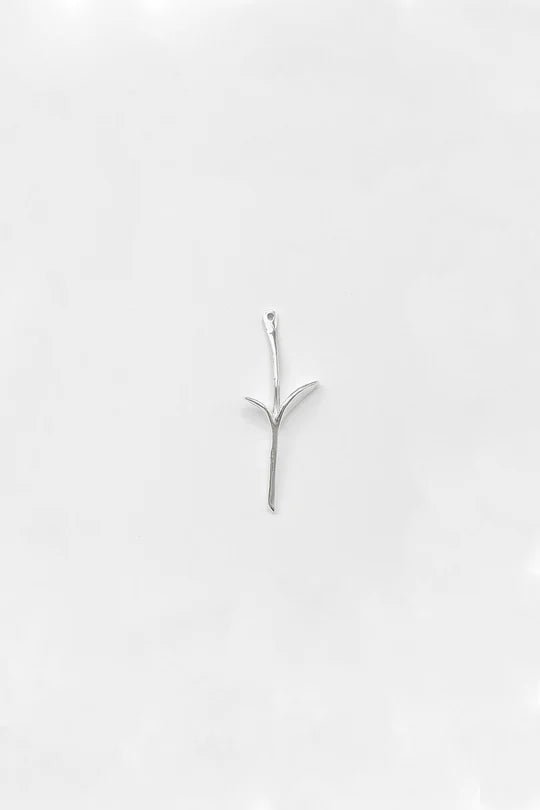 Kara Yoo Flora Studs + Stem Earrings (Silver) - Victoire BoutiqueKara YooEarrings Ottawa Boutique Shopping Clothing