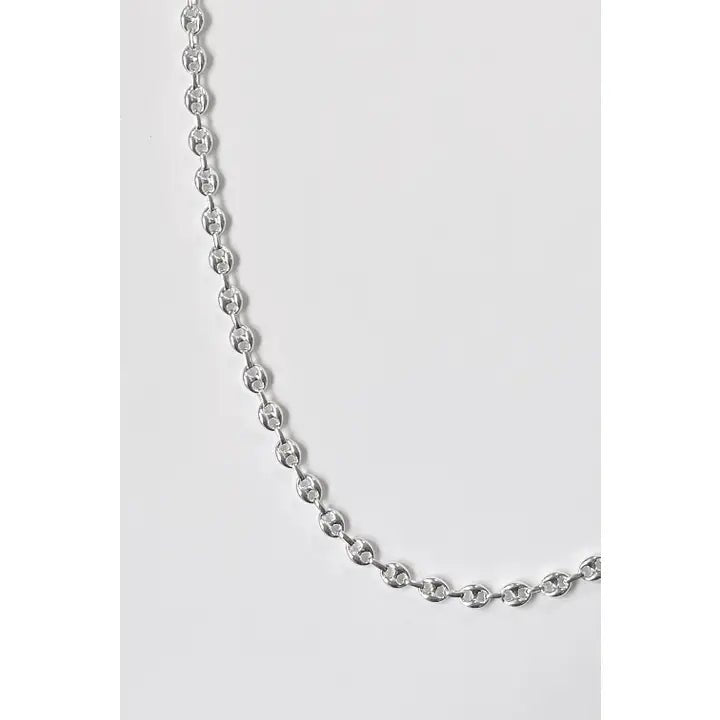 Kara Yoo Gemma Wide Necklace (Silver) - Victoire BoutiqueKara YooNecklace Ottawa Boutique Shopping Clothing