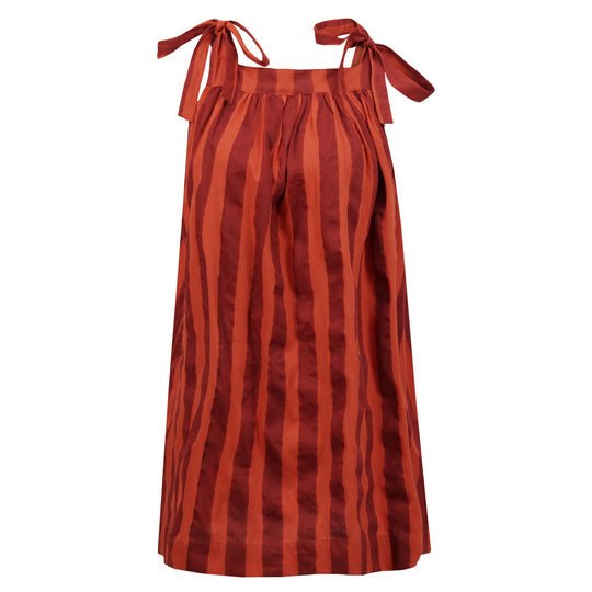Kate Austin Designs Mimi Sun Dress (Clay Widestripe) - Victoire BoutiqueKate Austin DesignsDresses Ottawa Boutique Shopping Clothing