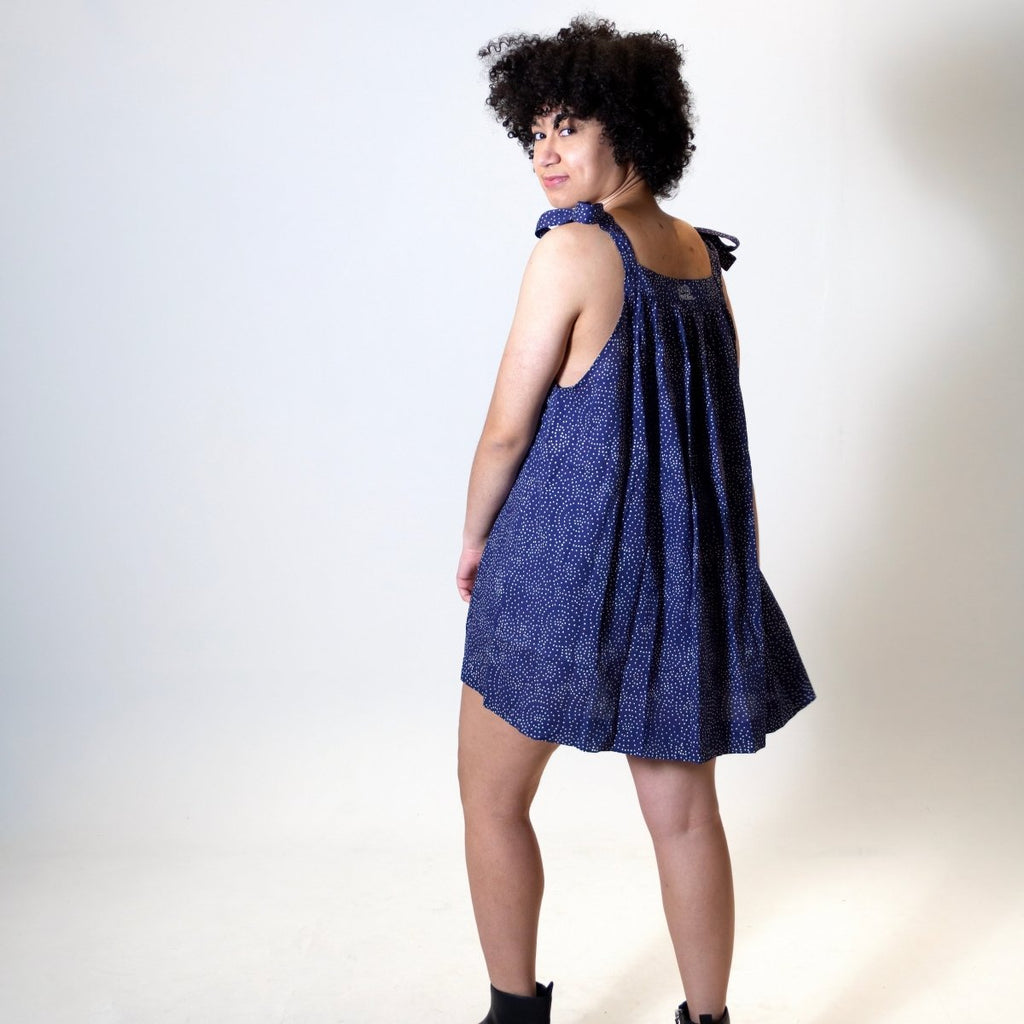 Kate Austin Designs Mimi Sun Dress (Midnight Constellation) - Victoire BoutiqueKate Austin DesignsDresses Ottawa Boutique Shopping Clothing
