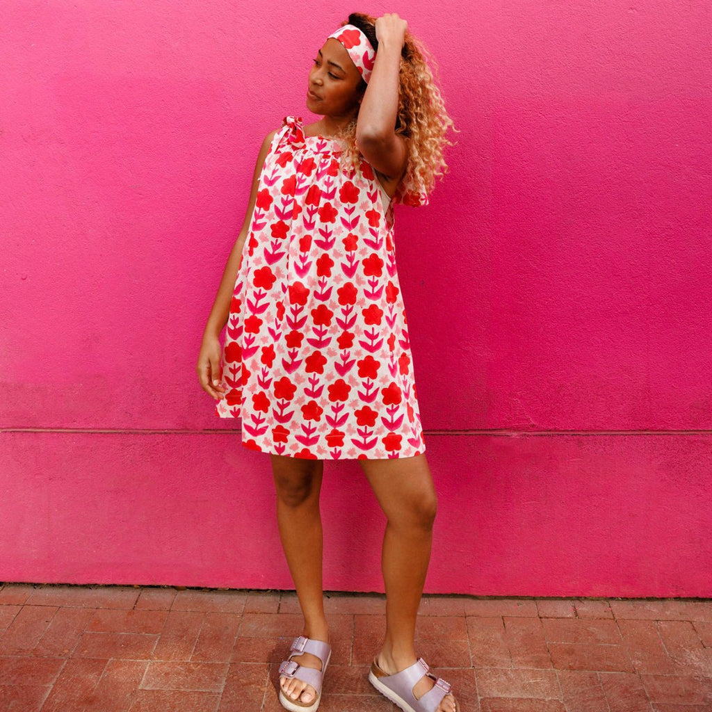 Kate Austin Designs Mimi Sun Dress (Pink Zinnia) - Victoire BoutiqueKate Austin DesignsDresses Ottawa Boutique Shopping Clothing