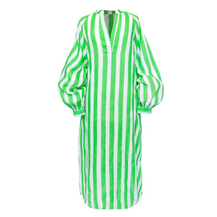 Kate Austin Designs Ruby Dress (Green Cabana Stripe) - Victoire Boutique - Dresses - Kate Austin Designs - Victoire Boutique - ethical sustainable boutique shopping Ottawa made in Canada Kate Austin Designs Ruby Dress (Green Cabana Stripe) - Victoire Boutique - Dresses - Kate Austin Designs - Victoire Boutique - ethical sustainable boutique shopping Ottawa made in Canada