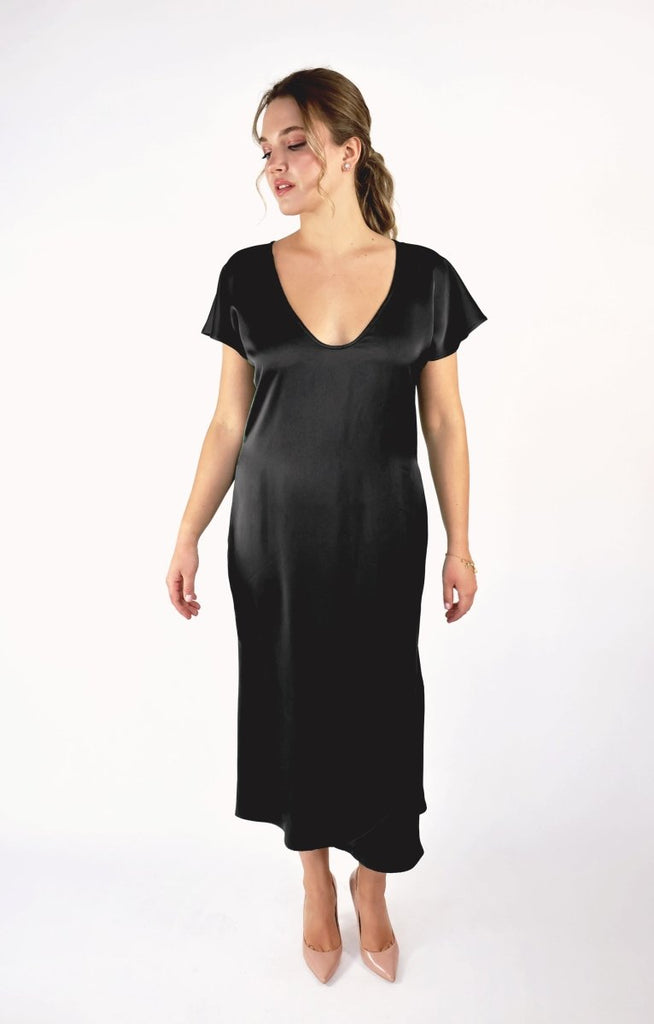 Korelli Aurora Reversible Dress (Black) - Victoire BoutiqueKorelliDresses Ottawa Boutique Shopping Clothing