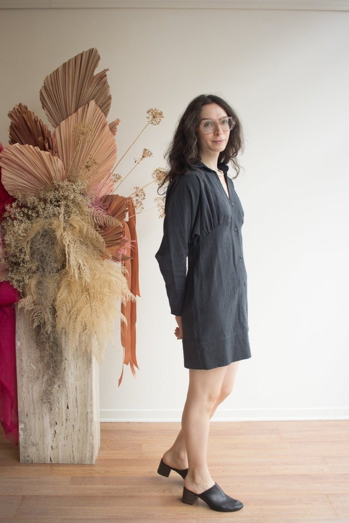 Korelli Ava Dress (Charcoal) - Victoire BoutiqueKorelliDresses Ottawa Boutique Shopping Clothing