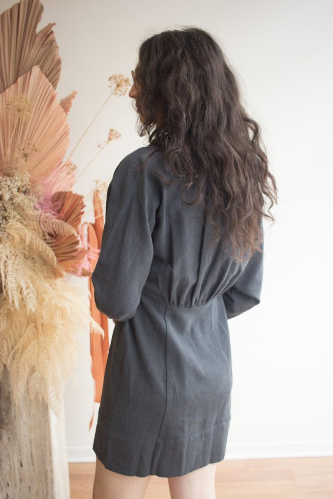 Korelli Ava Dress (Charcoal) - Victoire BoutiqueKorelliDresses Ottawa Boutique Shopping Clothing