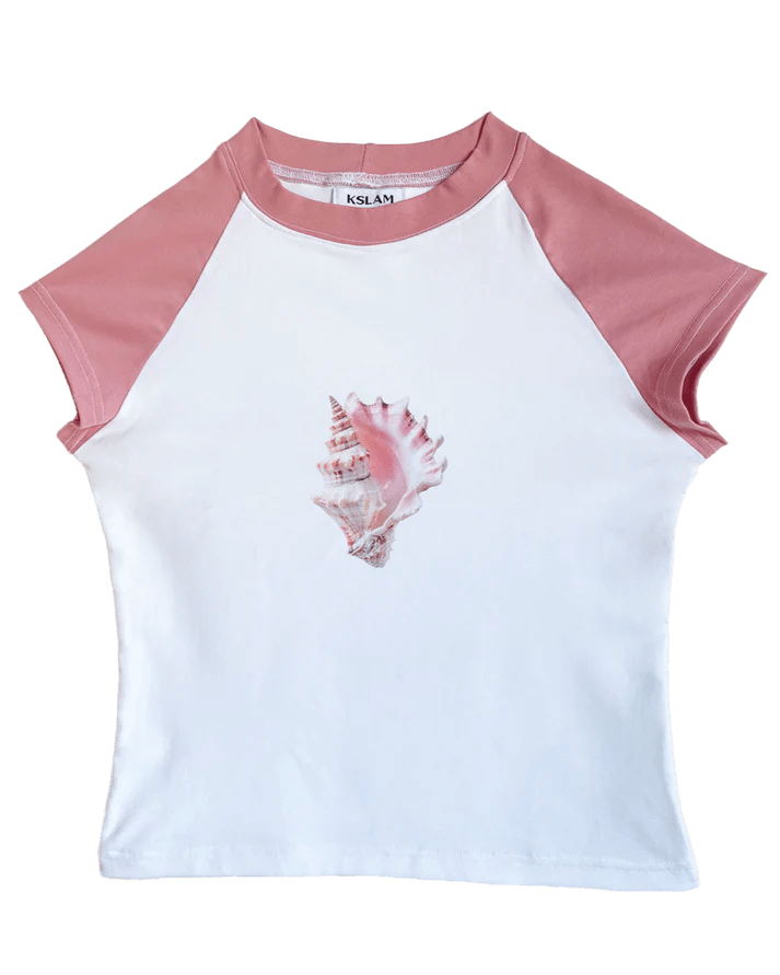 KSLAM Iona Tee (Peach or Hot Pink) - Victoire BoutiqueKSLAMT-shirt Ottawa Boutique Shopping Clothing