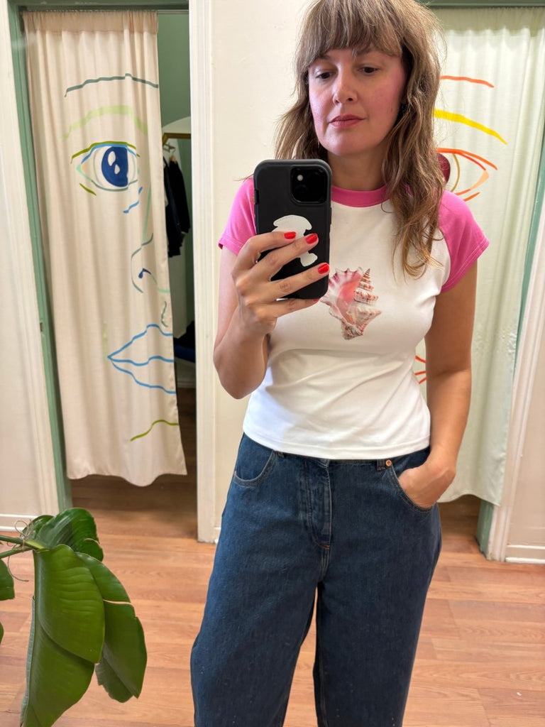 KSLAM Iona Tee (Peach or Hot Pink) - Victoire BoutiqueKSLAMT-shirt Ottawa Boutique Shopping Clothing