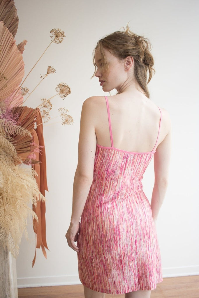 KSLAM Naomi Mini Dress (Pink) - Victoire BoutiqueKSLAMDresses Ottawa Boutique Shopping Clothing