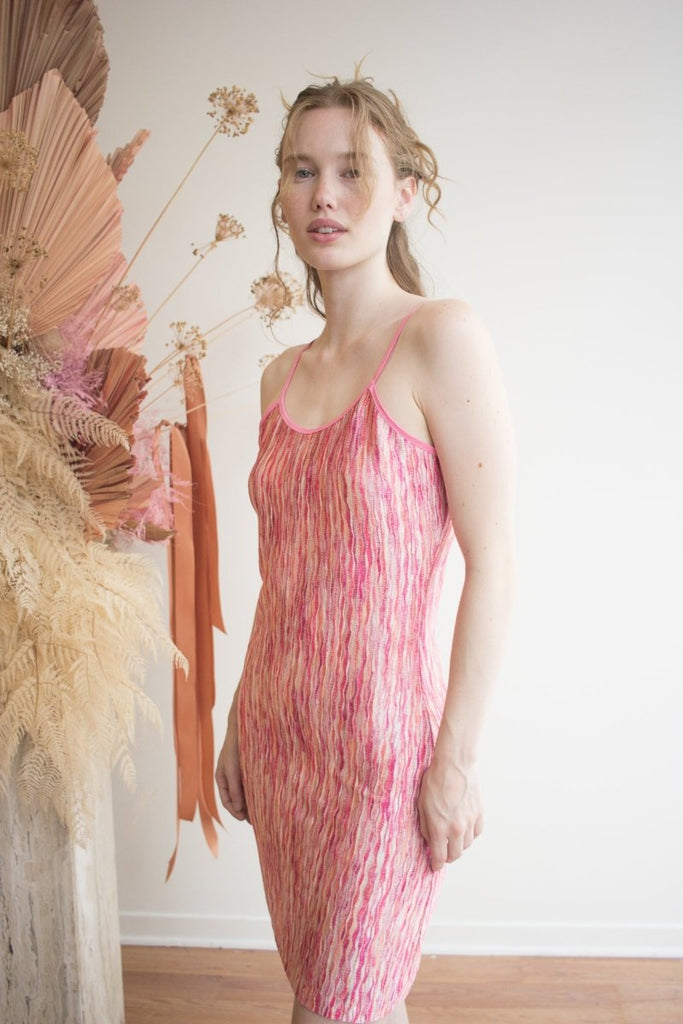 KSLAM Naomi Mini Dress (Pink) - Victoire BoutiqueKSLAMDresses Ottawa Boutique Shopping Clothing