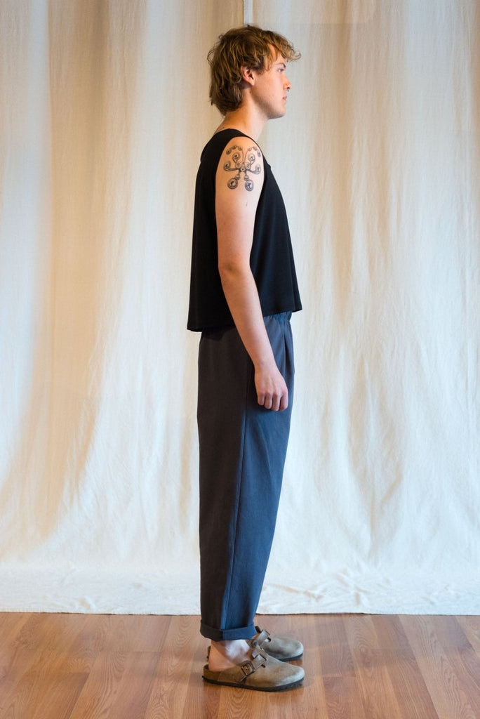 Leka Knit Maggie Crop Top (Black) - Victoire BoutiqueLekaTops Ottawa Boutique Shopping Clothing