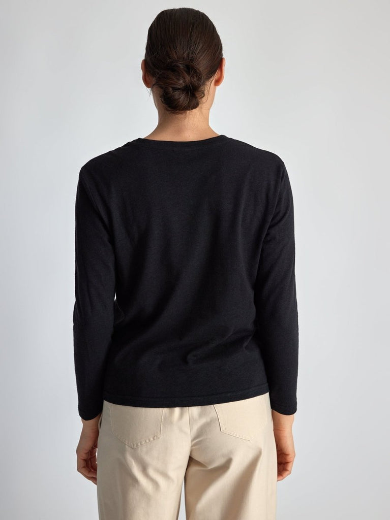 Lepidoptere Clara Top (Black) - Victoire BoutiqueLepidoptereTops Ottawa Boutique Shopping Clothing