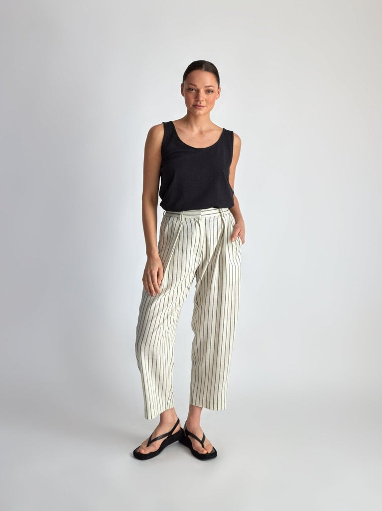 Lepidoptere Doula Pants (Striped) - Victoire BoutiqueLepidoptereBottoms Ottawa Boutique Shopping Clothing