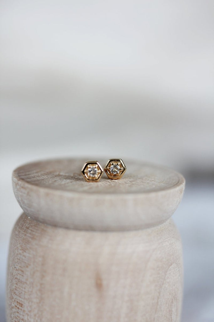 Little Gold Nora Studs - Victoire BoutiqueLittle GoldEarrings Ottawa Boutique Shopping Clothing