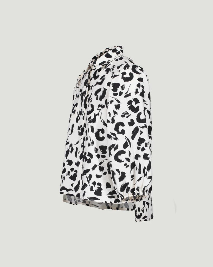 Marigold Baptiste Shirt (Leopard) - Victoire BoutiqueMarigoldTops Ottawa Boutique Shopping Clothing