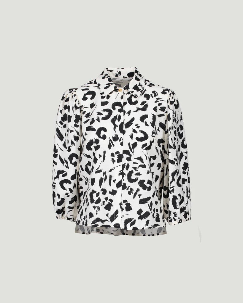 Marigold Baptiste Shirt (Leopard) - Victoire BoutiqueMarigoldTops Ottawa Boutique Shopping Clothing