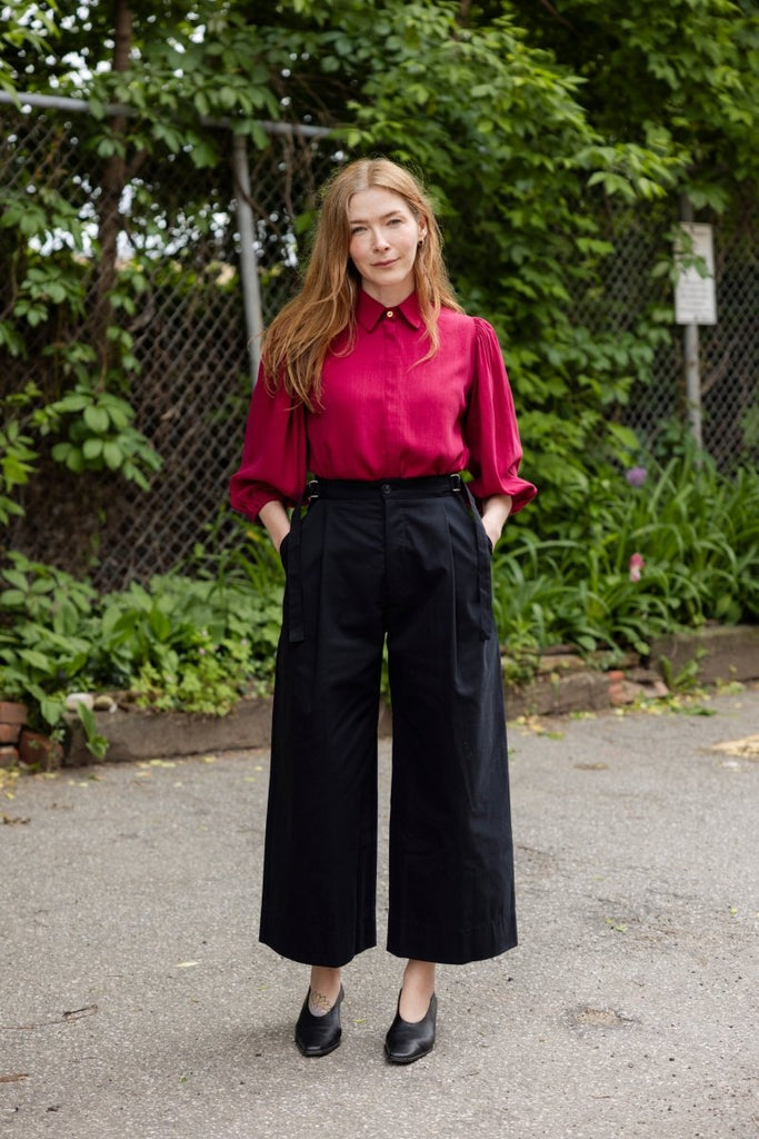 Marigold Baptiste Shirt (Magenta) - Victoire BoutiqueMarigoldTops Ottawa Boutique Shopping Clothing