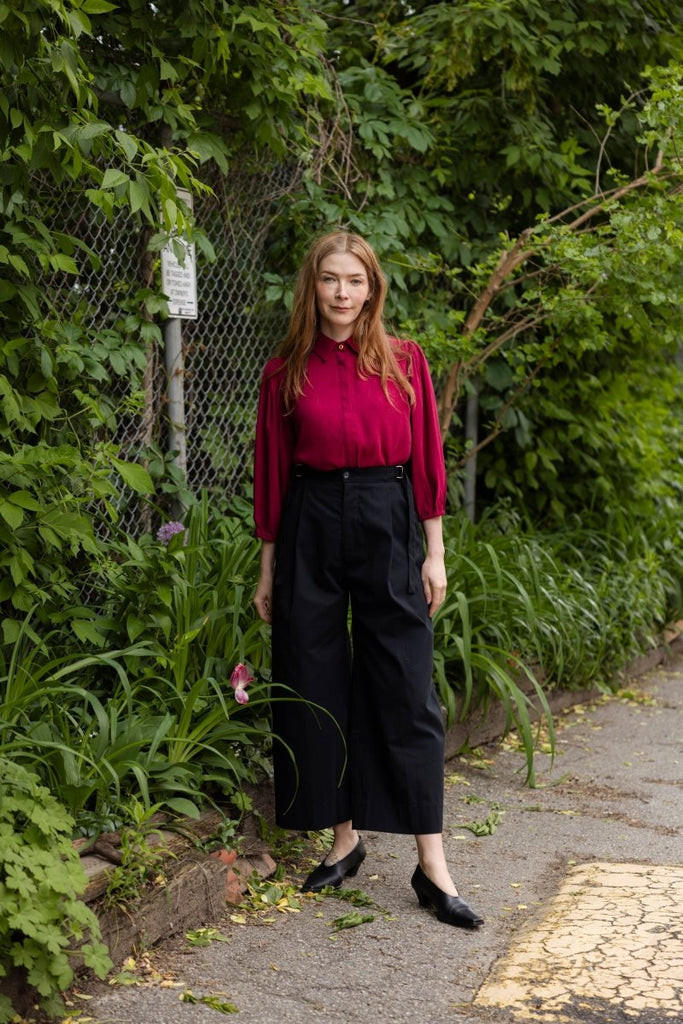 Marigold Baptiste Shirt (Magenta) - Victoire BoutiqueMarigoldTops Ottawa Boutique Shopping Clothing