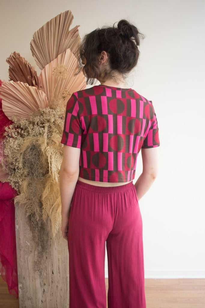 Marigold Benjamin Pants (Magenta) - Victoire BoutiqueMarigoldBottoms Ottawa Boutique Shopping Clothing