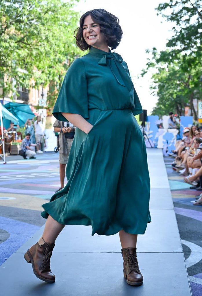 Marigold Bianca Dress (Green) - Victoire BoutiqueMarigoldDresses Ottawa Boutique Shopping Clothing