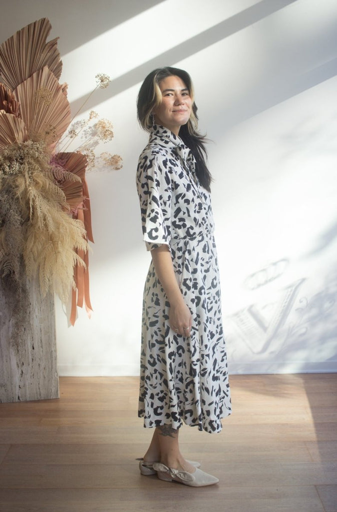 Marigold Bianca Dress (Leopard) - Victoire BoutiqueMarigoldDresses Ottawa Boutique Shopping Clothing