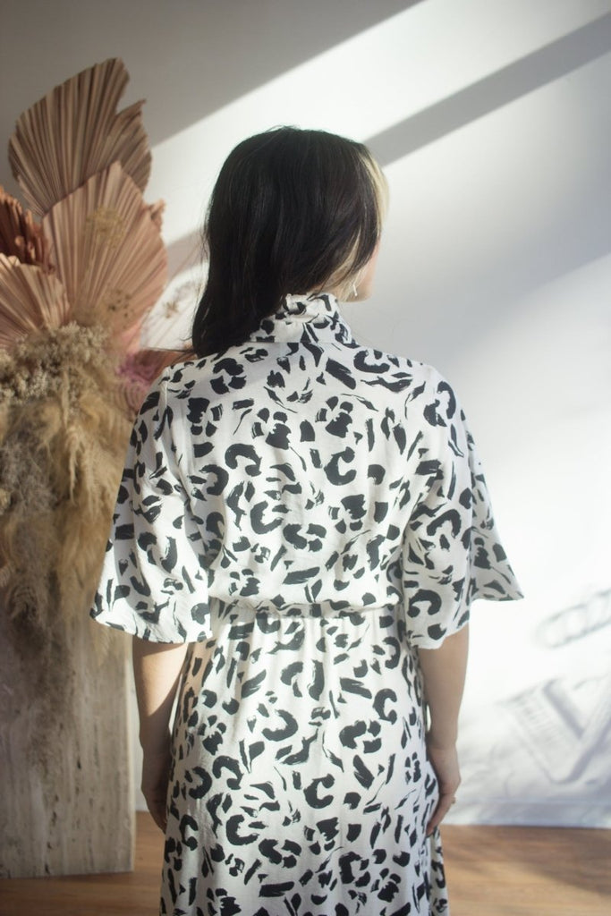 Marigold Bianca Dress (Leopard) - Victoire BoutiqueMarigoldDresses Ottawa Boutique Shopping Clothing