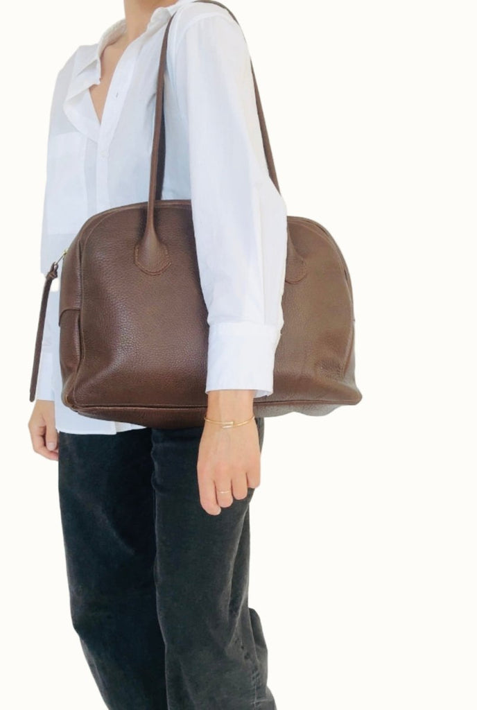 Market Canvas Amandine Travel Bag (Cacao) - Victoire BoutiqueMarket CanvasBags Ottawa Boutique Shopping Clothing