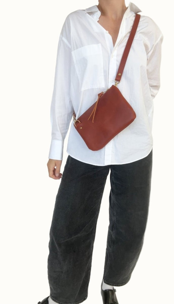 Market Canvas Astrid Crossbody Bag (Various Colours) - Victoire BoutiqueMarket CanvasBags Ottawa Boutique Shopping Clothing