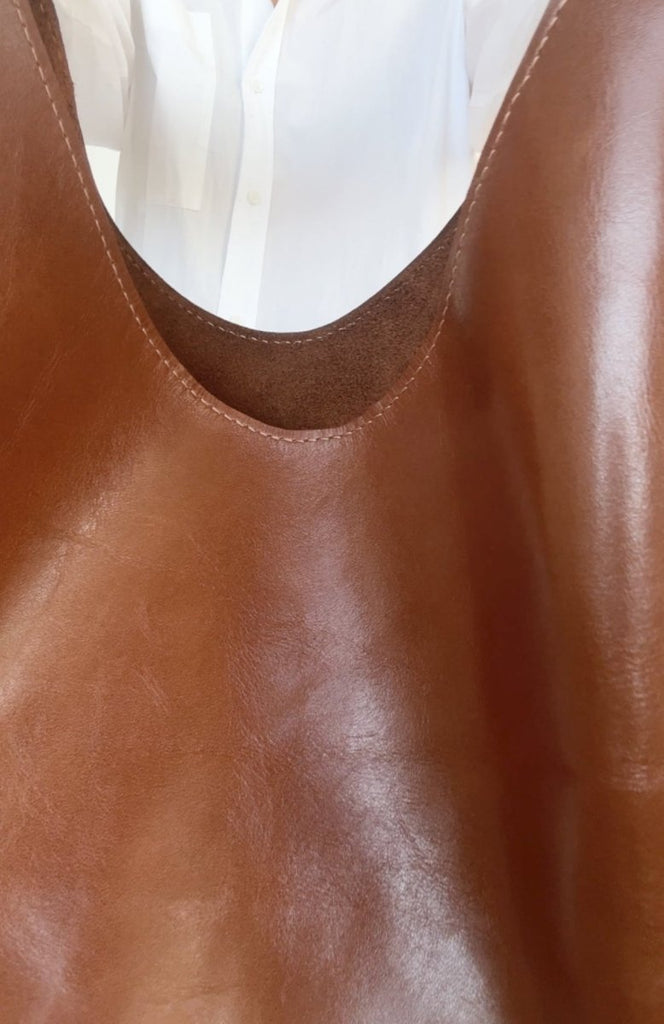 Market Canvas Bruna Shoulder Bag (Caramel) - Victoire BoutiqueMarket CanvasBags Ottawa Boutique Shopping Clothing