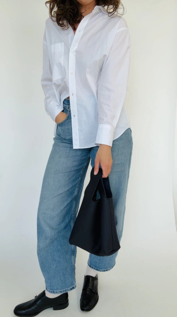 Market Canvas Issy Mini Tote (Dark Navy) - Victoire BoutiqueMarket CanvasBags Ottawa Boutique Shopping Clothing