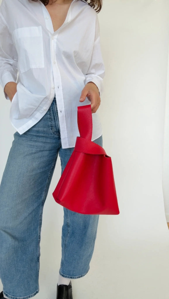 Market Canvas Issy Mini Tote (Strawberry) - Victoire BoutiqueMarket CanvasBags Ottawa Boutique Shopping Clothing