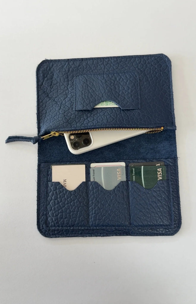 Market Canvas Ivy Leather Clutch Wallet (Various Colours) - Victoire BoutiqueMarket CanvasBags Ottawa Boutique Shopping Clothing