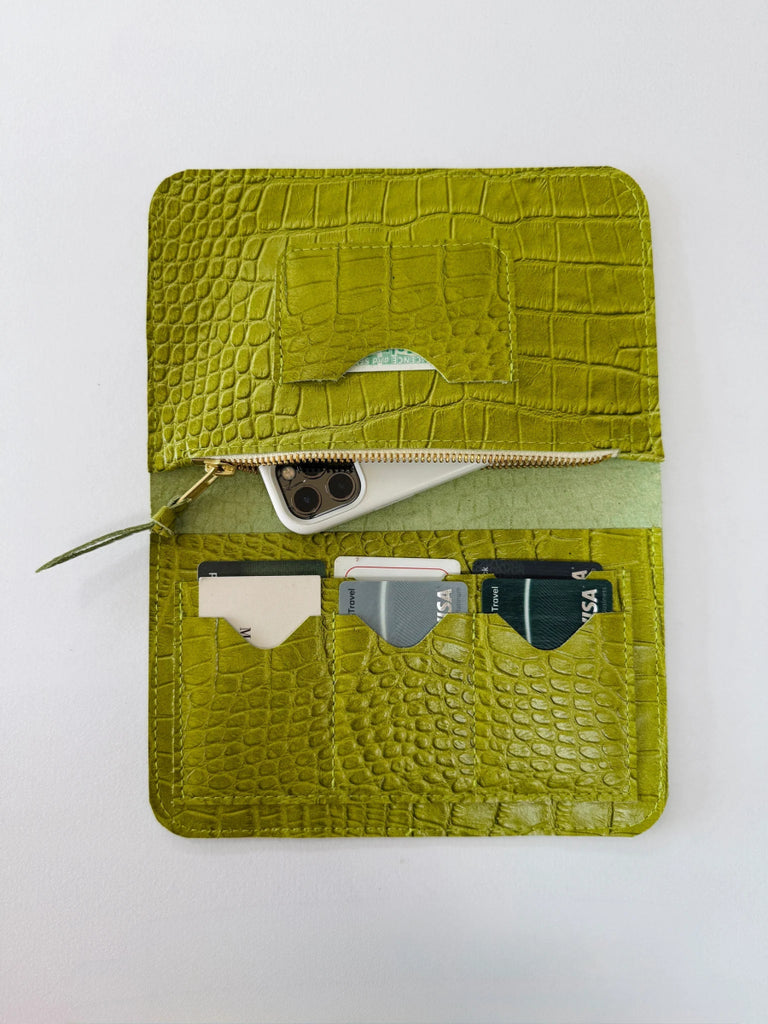 Market Canvas Ivy Leather Clutch Wallet (Various Colours) - Victoire BoutiqueMarket CanvasBags Ottawa Boutique Shopping Clothing