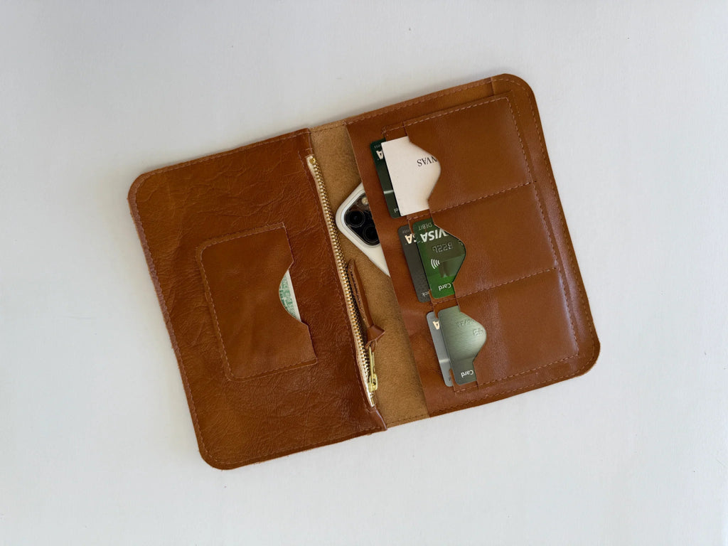 Market Canvas Ivy Leather Clutch Wallet (Various Colours) - Victoire BoutiqueMarket CanvasBags Ottawa Boutique Shopping Clothing