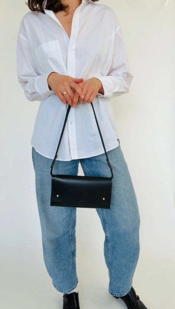 Market Canvas Kembra Shoulder Bag (Noir) - Victoire BoutiqueMarket CanvasBags Ottawa Boutique Shopping Clothing