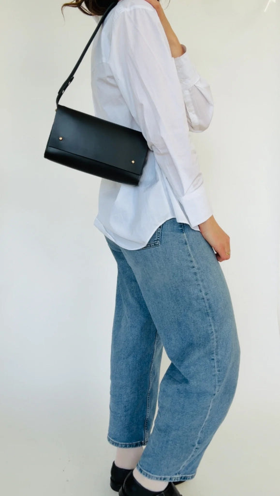 Market Canvas Kembra Shoulder Bag (Noir) - Victoire BoutiqueMarket CanvasBags Ottawa Boutique Shopping Clothing