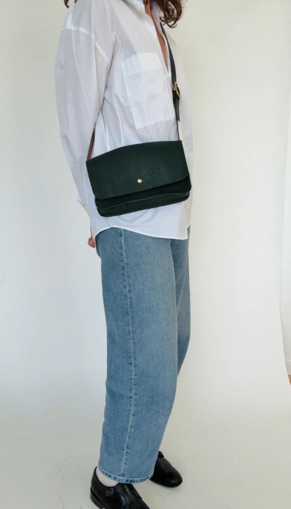 Market Canvas Molly Crossbody Bag (Kale) - Victoire BoutiqueMarket CanvasBags Ottawa Boutique Shopping Clothing