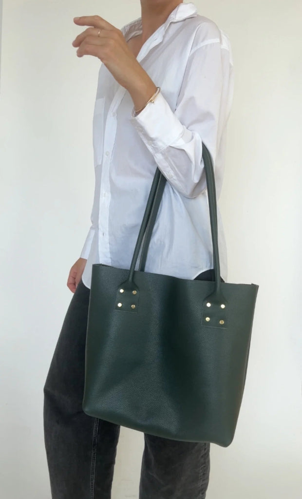Market Canvas Moore Refined Tote (Kale) - Victoire BoutiqueMarket CanvasBags Ottawa Boutique Shopping Clothing