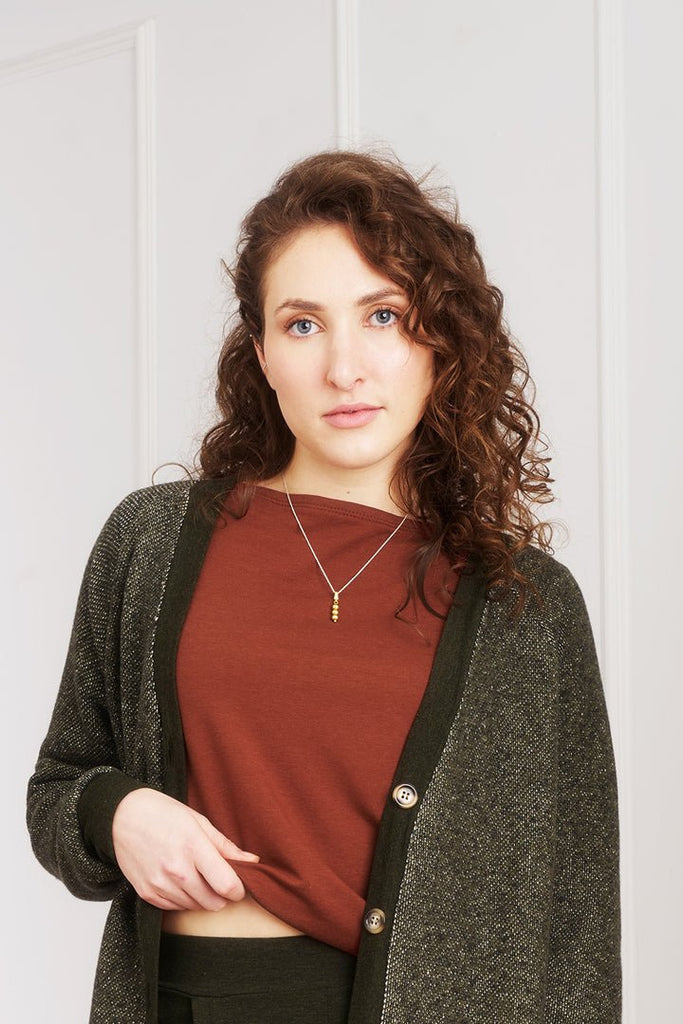 Meemoza Fleetwood Cardigan (Forest Green) - Victoire BoutiqueMeemozaTops Ottawa Boutique Shopping Clothing