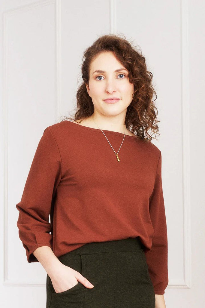 Meemoza Stevie Top (Burnt Orange) - Victoire BoutiqueMeemozaTops Ottawa Boutique Shopping Clothing