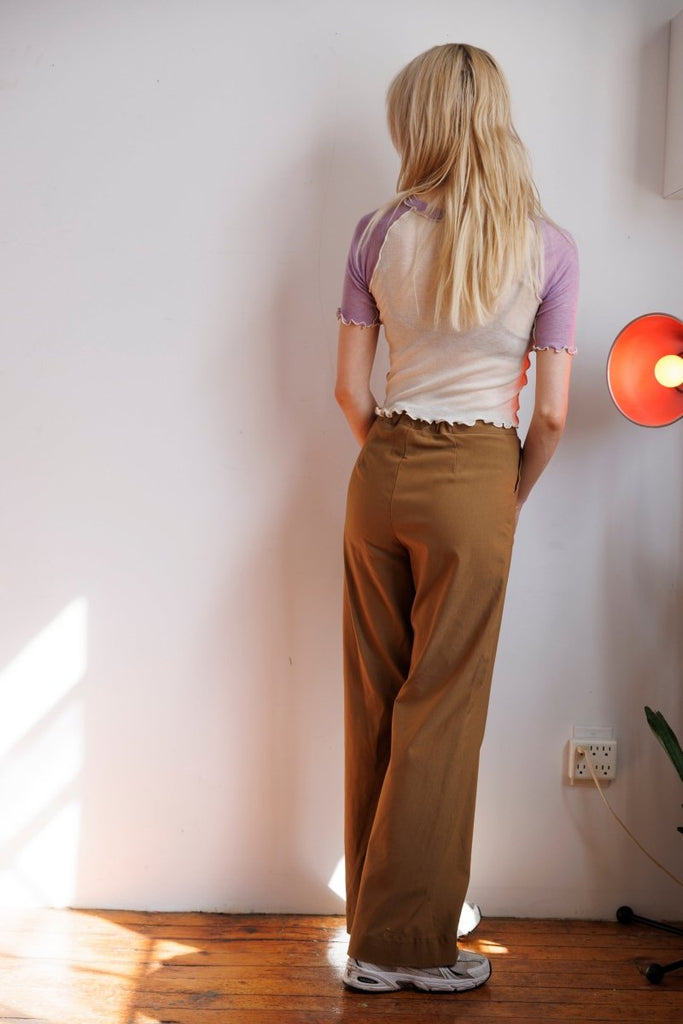 Meemoza Warhol Pants (Caramel) - Victoire BoutiqueMeemozaBottoms Ottawa Boutique Shopping Clothing