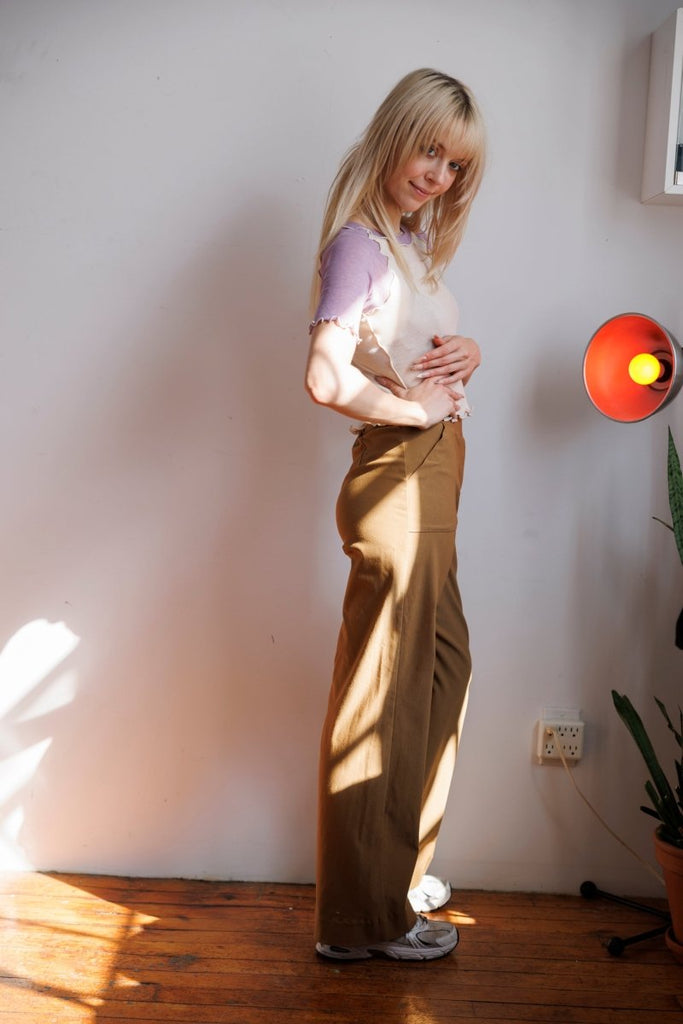 Meemoza Warhol Pants (Caramel) - Victoire BoutiqueMeemozaBottoms Ottawa Boutique Shopping Clothing