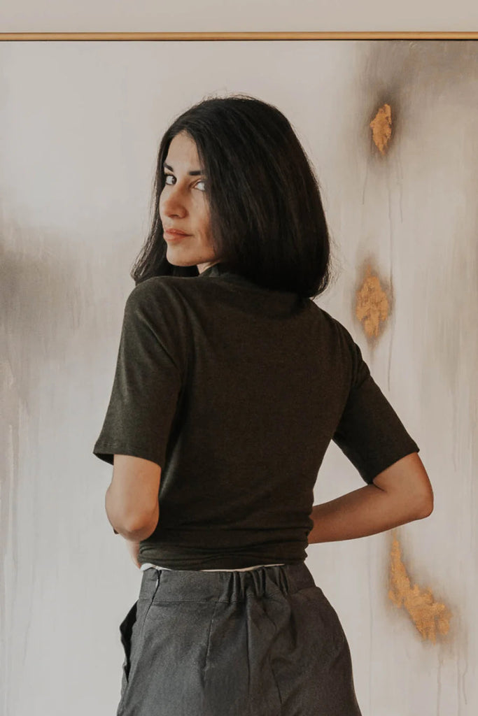 Meemoza Warhol Stretch Pants (Grey Denim) - Victoire BoutiqueMeemozaBottoms Ottawa Boutique Shopping Clothing