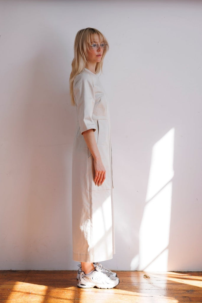 Meg 70's Jumpsuit (Ivory) - Victoire BoutiqueMeg by Megan KinneyDresses Ottawa Boutique Shopping Clothing