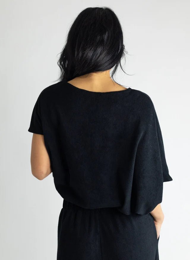 Meg Batwing 80s Tee (Black) - Victoire BoutiqueMeg by Megan KinneyShirts & Tops Ottawa Boutique Shopping Clothing