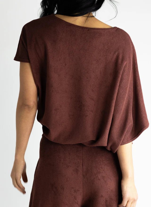 Meg Batwing 80s Tee (Cayenne) - Victoire BoutiqueMeg by Megan KinneyShirts & Tops Ottawa Boutique Shopping Clothing