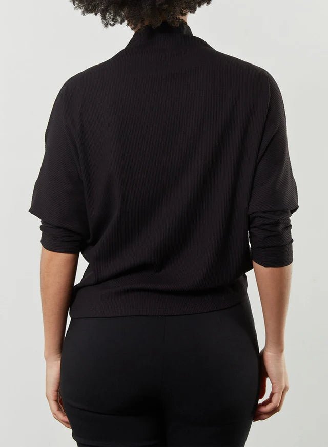 Meg Batwing Skinny Top (Black) - Victoire BoutiqueMeg by Megan KinneyShirts & Tops Ottawa Boutique Shopping Clothing