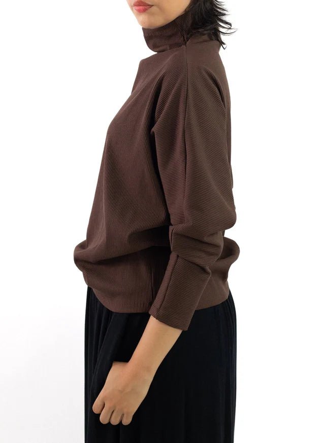 Meg Batwing Skinny Top (Coco) - Victoire BoutiqueMeg by Megan KinneyShirts & Tops Ottawa Boutique Shopping Clothing