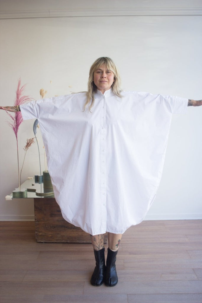 Meg Biggie Dress (White) - Victoire BoutiqueMeg by Megan KinneyDresses Ottawa Boutique Shopping Clothing