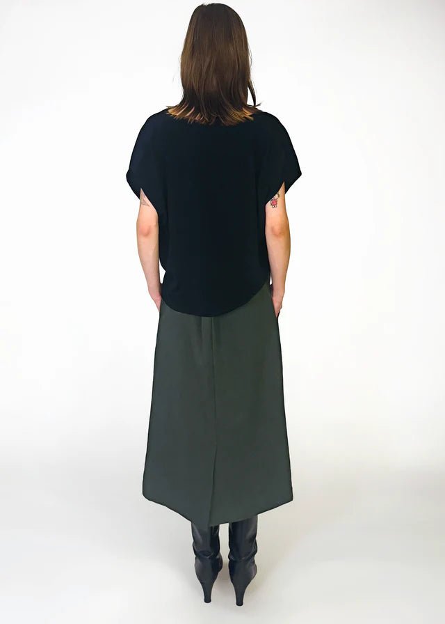 Meg Cowl Top (Black) - Victoire BoutiqueMeg by Megan KinneyShirts & Tops Ottawa Boutique Shopping Clothing