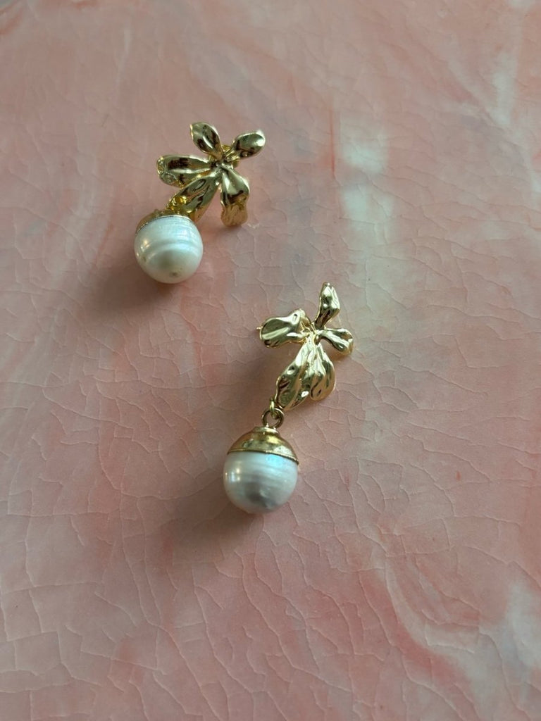 Meg Does Pottery Fresh Pearly Drop Earrings (Various Styles) - Victoire BoutiqueMeg Does PotteryEarrings Ottawa Boutique Shopping Clothing